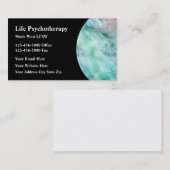 Carte De Visite Services de consultation psychothérapeute (Devant / Derrière)