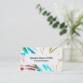 Carte De Visite Services de counselling psychothérapeute (Debout devant)