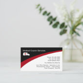 Carte De Visite Services de coursier médical (Debout devant)