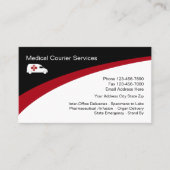Carte De Visite Services de coursier médical (Devant)