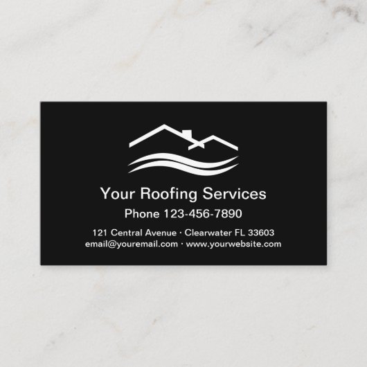 Carte De Visite Services de couverture (Devant)