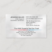 Carte De Visite Services de CVC  (Dos)