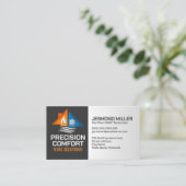Carte De Visite Services de CVC – Chauffage, ventilation, AC (Debout devant)