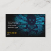 Carte De Visite Services de cybersécurité | Conseil de sécurité (Devant)