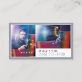 Carte De Visite Services de cybersécurité | Conseil de sécurité (Dos)