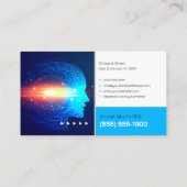Carte De Visite Services de cybersécurité | Conseil de sécurité (Dos)