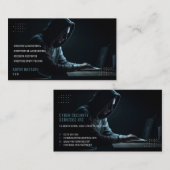 Carte De Visite Services de cybersécurité | Conseil de sécurité (Devant / Derrière)