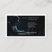 Carte De Visite Services de cybersécurité | Conseil de sécurité (Devant)