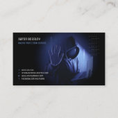 Carte De Visite Services de cybersécurité | SERVICE DE PROTECTION  (Devant)
