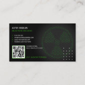 Carte De Visite Services de cybersécurité | SERVICE DE PROTECTION  (Dos)