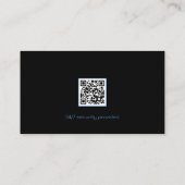 Carte De Visite Services de cybersécurité | Support du service (Dos)