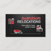 Carte De Visite Services de déménagement - Déménagement - Art lign (Devant)