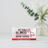 Carte De Visite Services de déménagement professionnels - Déménage (Debout devant)