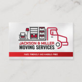 Carte De Visite Services de déménagement professionnels - Déménage (Devant)