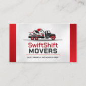 Carte De Visite Services de déménagement professionnels - Déménage (Devant)