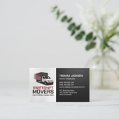 Carte De Visite Services de déménagement - Relocation  (Debout devant)