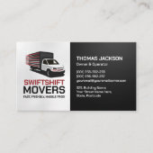Carte De Visite Services de déménagement - Relocation  (Devant)