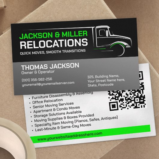Carte De Visite Services de déplacement - Déplacement
