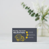Carte De Visite Services de déplacement - Déplacement (Debout devant)