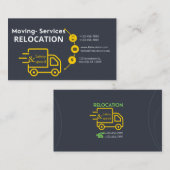 Carte De Visite Services de déplacement - Déplacement (Devant / Derrière)