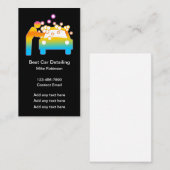 Carte De Visite Services de détail professionnels de voiture (Devant / Derrière)