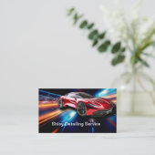 Carte De Visite Services de detailing automobile les plus cool (Debout devant)