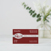 Carte De Visite Services de detailing automobile mobile (Debout devant)