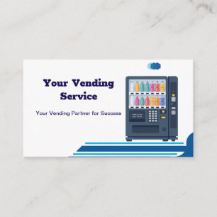 Carte De Visite Services de distributeurs automatiques professionn