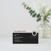 Carte De Visite Services de documents publics notaires (Debout devant)