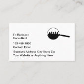 Carte De Visite Services de dotation des entreprises (Dos)