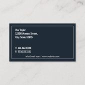 Carte De Visite Services de drone aérien (Dos)