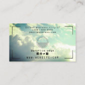 Carte De Visite Services de drones inspirés  (Dos)