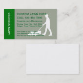 Carte De Visite Services de fauchage de pelouse (Devant / Derrière)