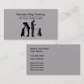 Carte De Visite Services de formation professionnelle des chiens (Devant / Derrière)