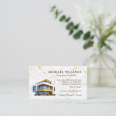 Carte De Visite Services de garde d'enfants professionnels branché (Debout devant)
