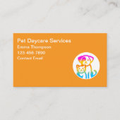 Carte De Visite Services de garde pour animaux (Devant)