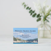 Carte De Visite Services de guide de voyage (Debout devant)