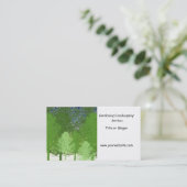 Carte De Visite Services de jardin et de paysage (Debout devant)