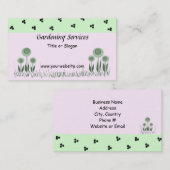 Carte De Visite Services de jardin et de paysage (Devant / Derrière)