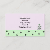 Carte De Visite Services de jardin et de paysage (Dos)