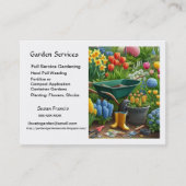 Carte De Visite Services de jardin / Maître jardinier (Devant)