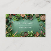 Carte De Visite Services de jardinage (Devant)