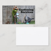 Carte De Visite services de jardinage (Devant / Derrière)