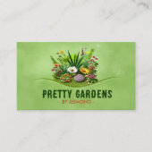 Carte De Visite Services de jardinage et de paysage (Devant)