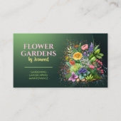 Carte De Visite Services de jardinage et de paysage (Devant)