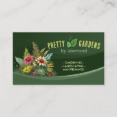 Carte De Visite Services de jardinage et de paysage (Devant)