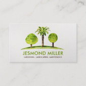 Carte De Visite Services de jardinage paysager (Devant)