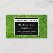 Carte De Visite Services de jardinage professionnels modernes pour (Devant)
