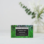 Carte De Visite Services de jardinage professionnels modernes pour (Debout devant)