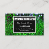 Carte De Visite Services de jardinage professionnels modernes pour (Devant)